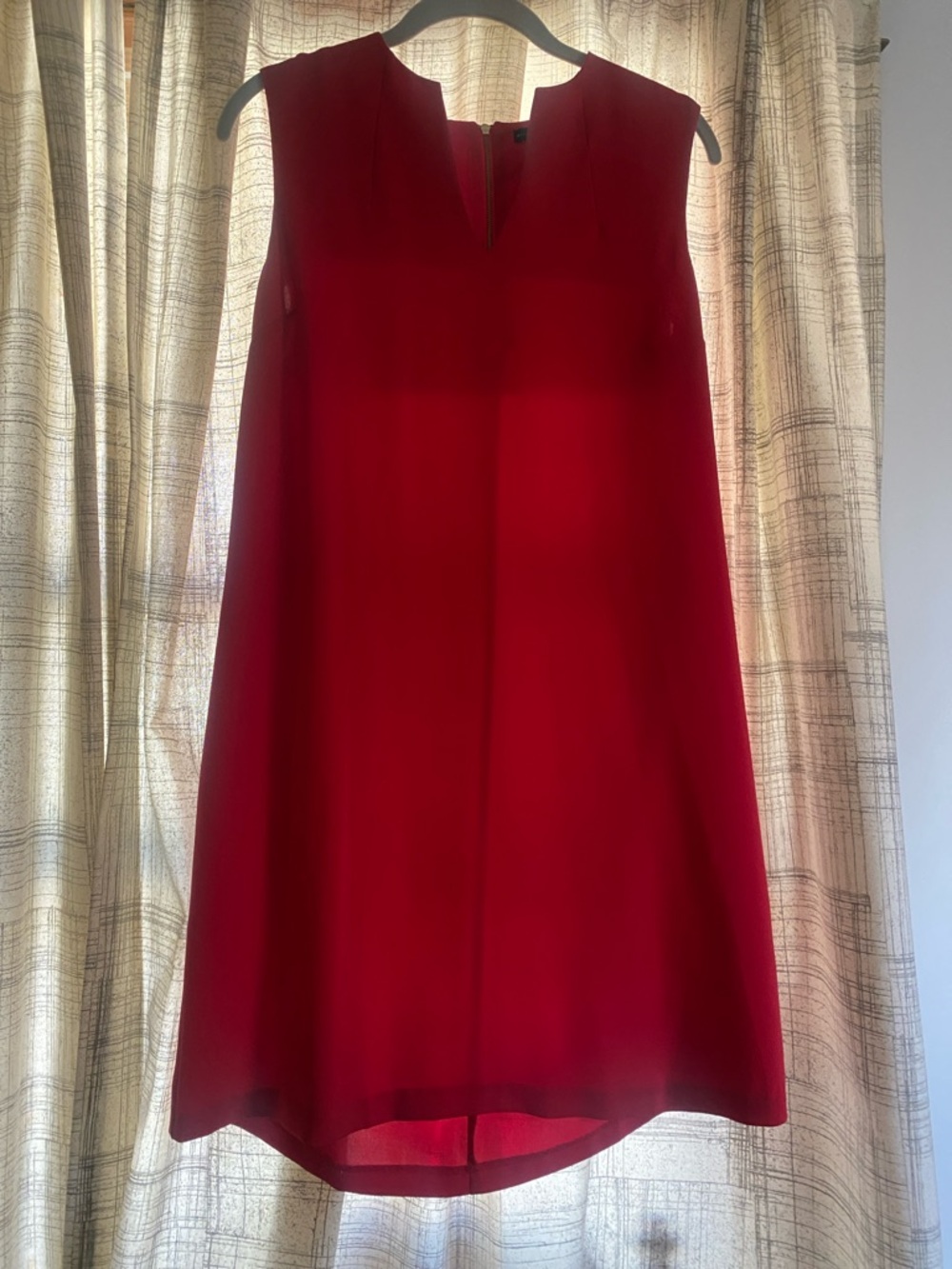 mercer & madison Red Sleeveless Shift Dress